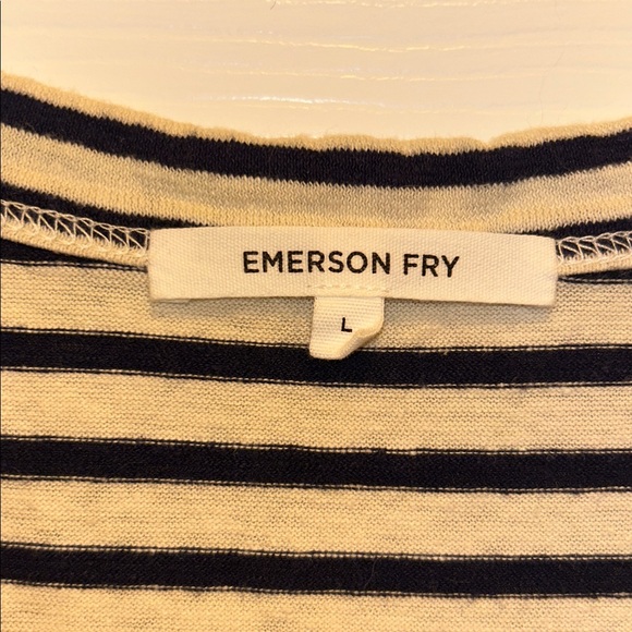 Emerson Fry Hemp & Organic Cotton Striped Tank Midi Dress - Picture 6 of 12